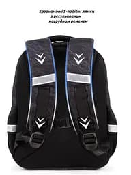Шкільний ортопедичний рюкзак для хлопчика з Машиною School Standard 38х30х18 см для першокласника (170-72) - мініатюра 5