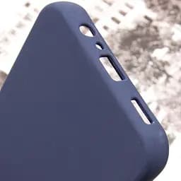 Чохол Silicone Cover Lakshmi Full Camera (AAA) для Samsung Galaxy A14 4G/5G Темно-синій / Midnight blue - мініатюра 7