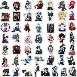 Стікерпак GeekLand Black Butler 100 штук - мініатюра 3