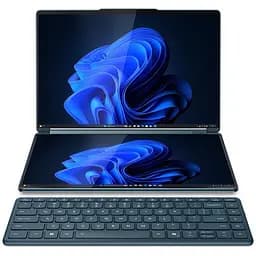 Ноутбук Lenovo Yoga Book 9 14IAH10 2-в-1, (83KJ0016RM), Intel Core Ultra 9 285H до 5,4 ГГц, 14-дюймовий сенсорний 2,8K екран, 32 ГБ, SSD 1 ТБ, Intel Arc 140 - мініатюра 2