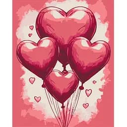 Картина за номерами Art Craft Кульки кохання 40x50 см (16507-AC)