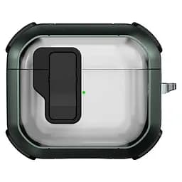 Футляр протиударний Locking Button для навушників Airpods 3 Apple Green
