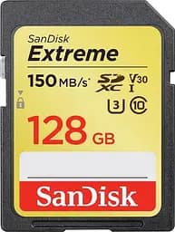 Карта памяти Sandisk 128GB SDXC Extreme PLUS Memory Card + 2 years Rescue (SDSDXWA-128G-GNCIN)