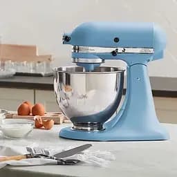 Планетарний міксер KitchenAid Artisan 4.8 л оксамитово-блакитний (5KSM175PSEVB) - мініатюра 12