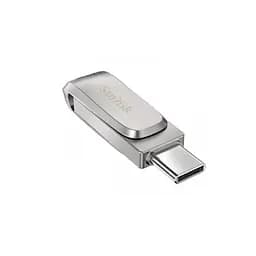 USB флеш накопичувач SanDisk 256GB Ultra Dual Drive Luxe USB 3.1 + Type-C (SDDDC4-256G-G46) - мініатюра 2