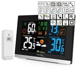 Метеостанція Technoline WS6462 Black (WS6462), Чорний - мініатюра 7
