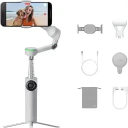 Стабілізатор відеозйомки Insta360 Flow 2 Pro Creator Bundle Grey [130641]