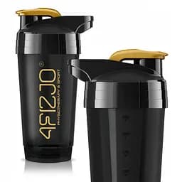 Шейкер спортивний 4FIZJO Ultra 700 мл Black/Gold (P-5905973407038) - мініатюра 9