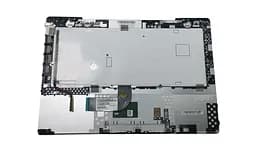 Клавіатура для ноутбука Sony Vaio (VPC-SB) Black, (Silver TopCase), RU (для зчитувача відбитків пальців)