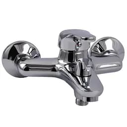 Змішувач для ванни Globus Lux Solly GLSO-0102NE латунний з ручною лійкою для душу і кріплення настінного - мініатюра 3