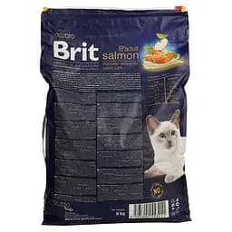Сухий корм для котів Brit Premium Nature Cat Adult Salmon з лососем 8 кг - мініатюра 3