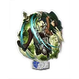 Акриловая фигурка Атака Титанов Леви Attack on Titan Levi 16 см