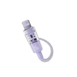 Кабель Baseus Gem Fast-Charging Data Cable USB-C to iP 20W 2 м Nebula Purple - мініатюра 3