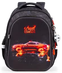 Ортопедичний шкільний рюкзак 3 в 1 для хлопчика School Standard 38х30х18 см з Машиной для молодших класів (Full 150-34) - мініатюра 4
