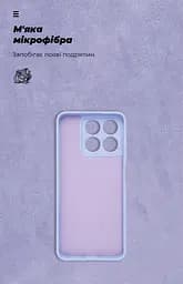 Чехол ArmorStandart ICON для ZTE Blade A35 4G / A55 4G с защитой камеры, лавандовый (ARM81527) - мініатюра 4