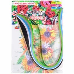 Набор для квиллинга №9 "Весенняя феерия" 5 цветов 100шт/5мм/420мм НК-9 Колорит