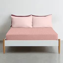 Простирадло Cosas на резинці 120х200 copper dots, теракотовий (DropBrick-4008_120x200x20) - мініатюра 3
