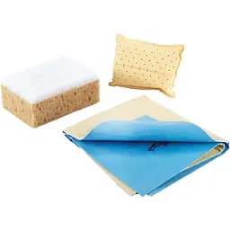 Набір для миття авто Bottari Cleaning Kit губка + губка замш + серветка