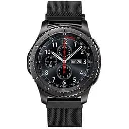 Миланский сетчатый ремешок Primo для часов Samsung Gear S3 Classic SM-R770/Frontier RM-760 Black