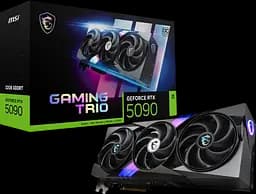 Відеокарта GeForce RTX 5090 32GB MSI Gaming Trio OC (RTX 5090 32G GAMING TRIO OC) - мініатюра 4