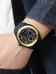 Наручний годинник чоловічий 2013GD Gold Skmei acs0030395 - мініатюра 3