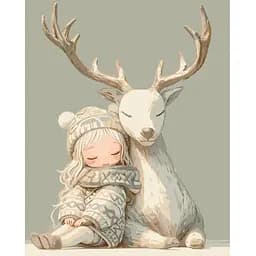 Картина за номерами Art Craft Поруч із другом 40х50 см (10152-AC)