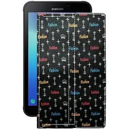 Чехол StatusCASE из экокожи для планшета Samsung Galaxy Tab Active 2 Фэшн черный