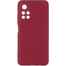 Чохол Full Case No Logo для Poco M4 Pro 5G Wine red
