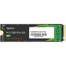 Накопичувач SSD Apacer m.2 NVMe 256GB P4U PCIe 3.0 (AP256GAS2280P4U)