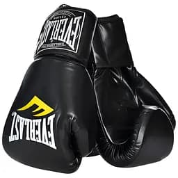 Боксерские перчатки 10 oz черные (MS 2108-4)