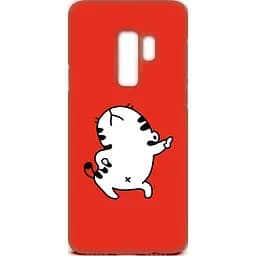 Чохол-накладка Toto Cartoon Soft Silicone TPU Case Samsung Galaxy S9+ Cat Red