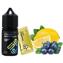 Набір компонентів для самозамісу сольової заправки CHASER Special Berry 30 мл BLUEBERRY LEMON Чорниця Лимон, 0-50 мг (18045)