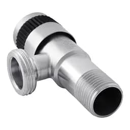 Кран приладовий Kroner KRP Edelstahl Klassisch - ESG102 1/2"х3/4" ЗЗ (CV022975) - мініатюра 2