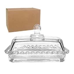 Стеклянная емкость для порционной подачи масла и паштетов маслянка, S&T 87087