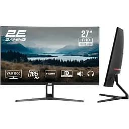 Монітор 2E Gaming 27" R2723BV HDMI DP MM VA 165Hz 6ms CURVED FreeSync teh0014239