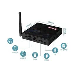 Смарт ТВ приставка Tanix TX68 4/32 Гб Smart TV Box Android 14 - мініатюра 4