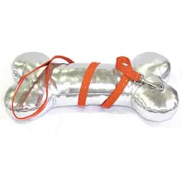 Повідець для собак Croci Leatherette, лаковий, 120х1,5 см, помаранчевий (C5079712)