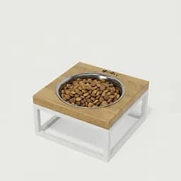 Hollky Base Solo S — миска на подставке для кошек и маленьких собак (1 × 0,45 л)