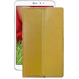 Чехол StatusCASE из экокожи для планшета LG G Pad 8.3 v500 Золотой