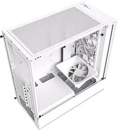 Корпус NZXT H5 Elite Tempered Glass White (CC-H51EW-01) Без БП Б/в - мініатюра 5