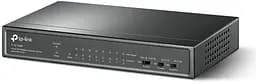 Комутатор TL-SF1009P 9x1FE (8xPoE), 65Вт, Некерований TP-Link teh0018154 - мініатюра 3