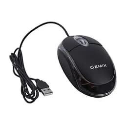 Мишка Gemix GM105 USB black (GM105Bk) - мініатюра 4