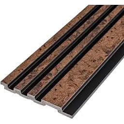 Рейка декоративная Wall Sticker PS 2900х120х11 мм Коричневый с золотыми вкраплениями SW-00002140-