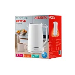 Електрочайник Ardesto Timeless Elegance Otter 1.7 л білий матовий (EKL-450W) - мініатюра 7