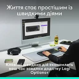 Клавiатура бездротова Logitech Pop Icon Keys Lilac (920-013074) - мініатюра 8