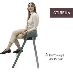 Стільчик для годування 3 в 1 Chicco Crescendo Up зелений (87046.87) - мініатюра 6