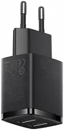 Зарядний пристрій Baseus Compact 10.5W 2 USB black (CCXJ010201) - мініатюра 4