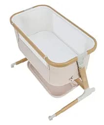 Дитяче ліжечко Carrello Prima CRL16503 Honey Beige електронне укачування 6 рівнів висоти матрац Bluetooth - мініатюра 2