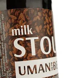 Пиво Уманьпиво Milk Stout темне 4.2% 0.33 л - мініатюра 4