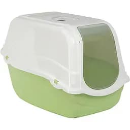 Туалет-бокс для котів MP Bergamo Romeo з фільтром 57х39х41 см світло зелений